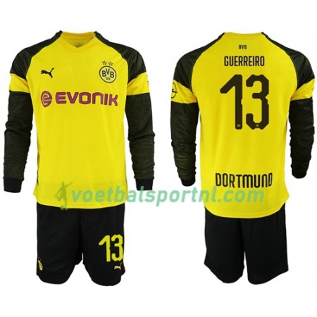 Borussia Dortmund Guerreiro 13 Kind Thuis Tenue 2018-19 L/S